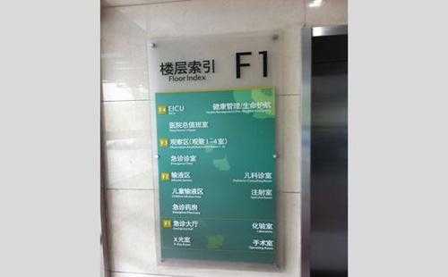 醫院標識牌設計的四大要點，你知道嗎？
